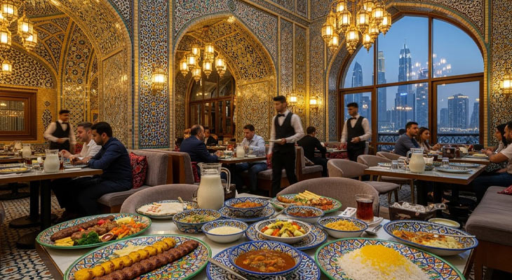 رستوران های ایرانی دبی