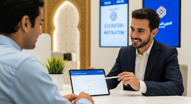 افتتاح حساب بانکی در دبی